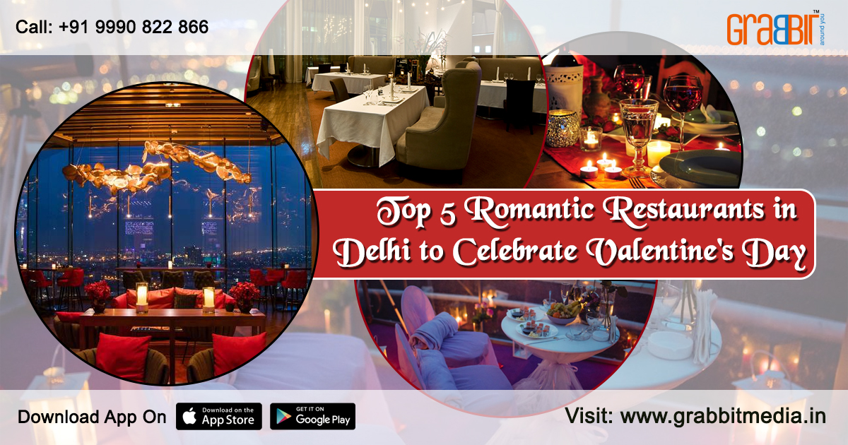 Top 5 Romantic Restaurants in Delhi to Celebrate Valentine’s Day