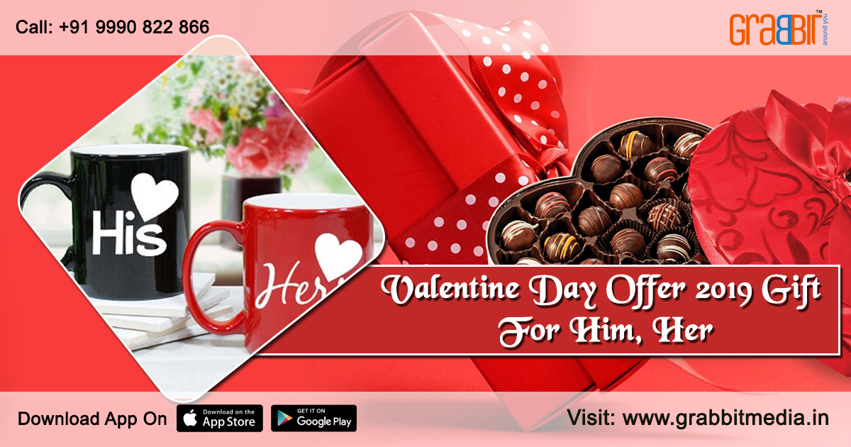 Valentine’s Day Offer 2019- Gift for Him, Her