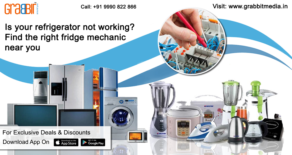 Is your refrigerator not working Find the right fridge mechanic near you