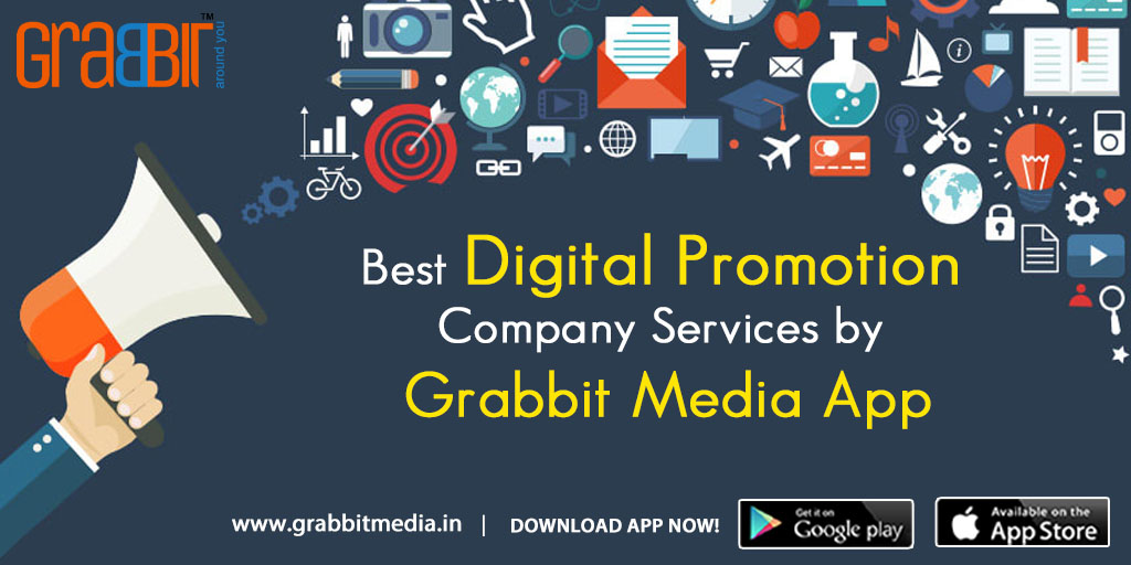 Best Digital Promotion Company Services by Grabbit Media App