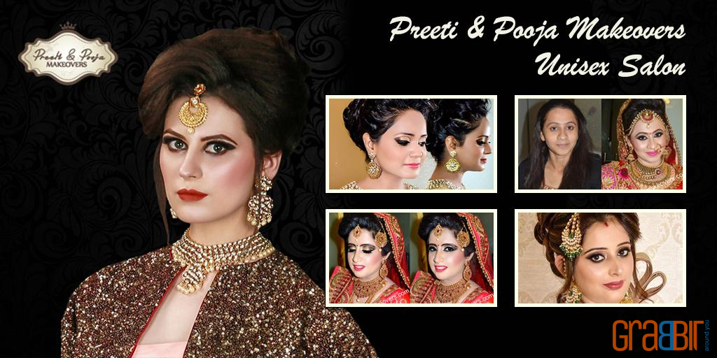Preeti & Pooja Makeovers Unisex Salon